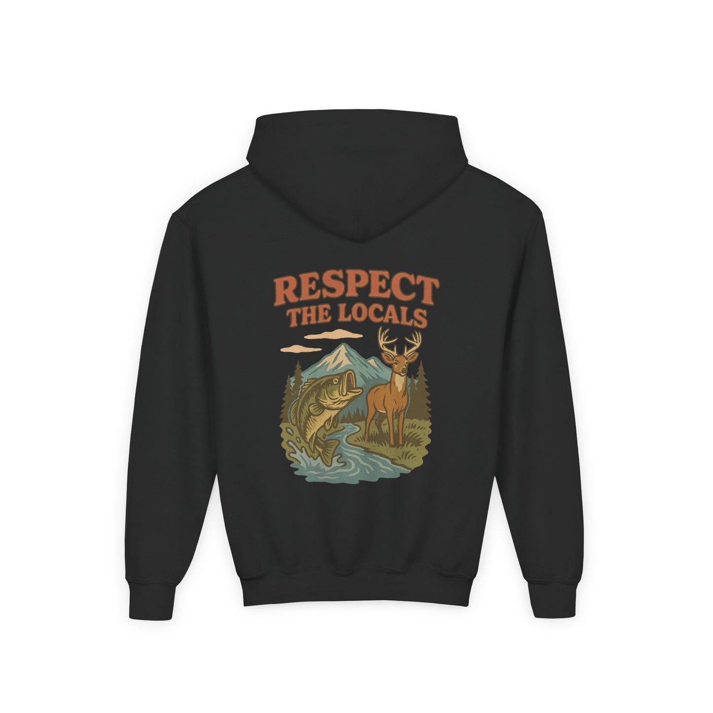 Respect the Locals Kids Hoodie
