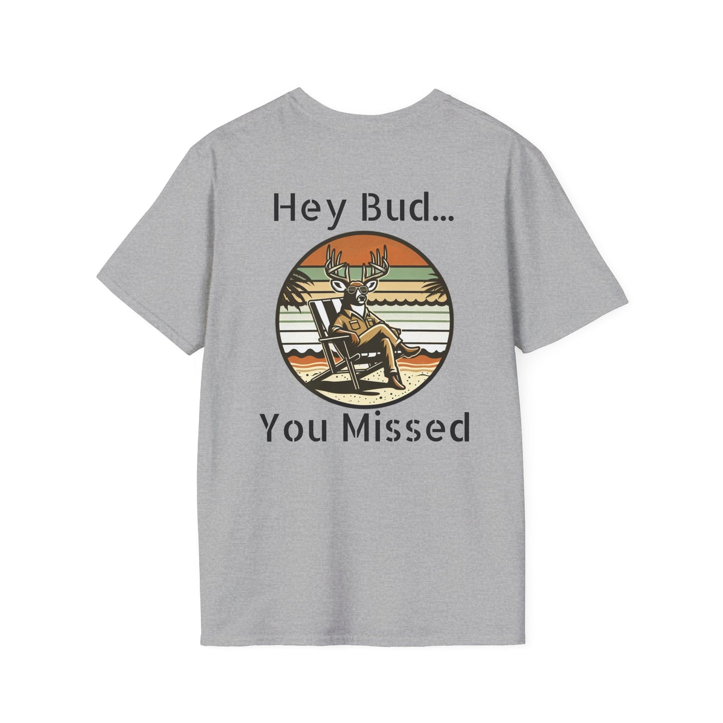 Deer Challenging Hunter T-Shirt