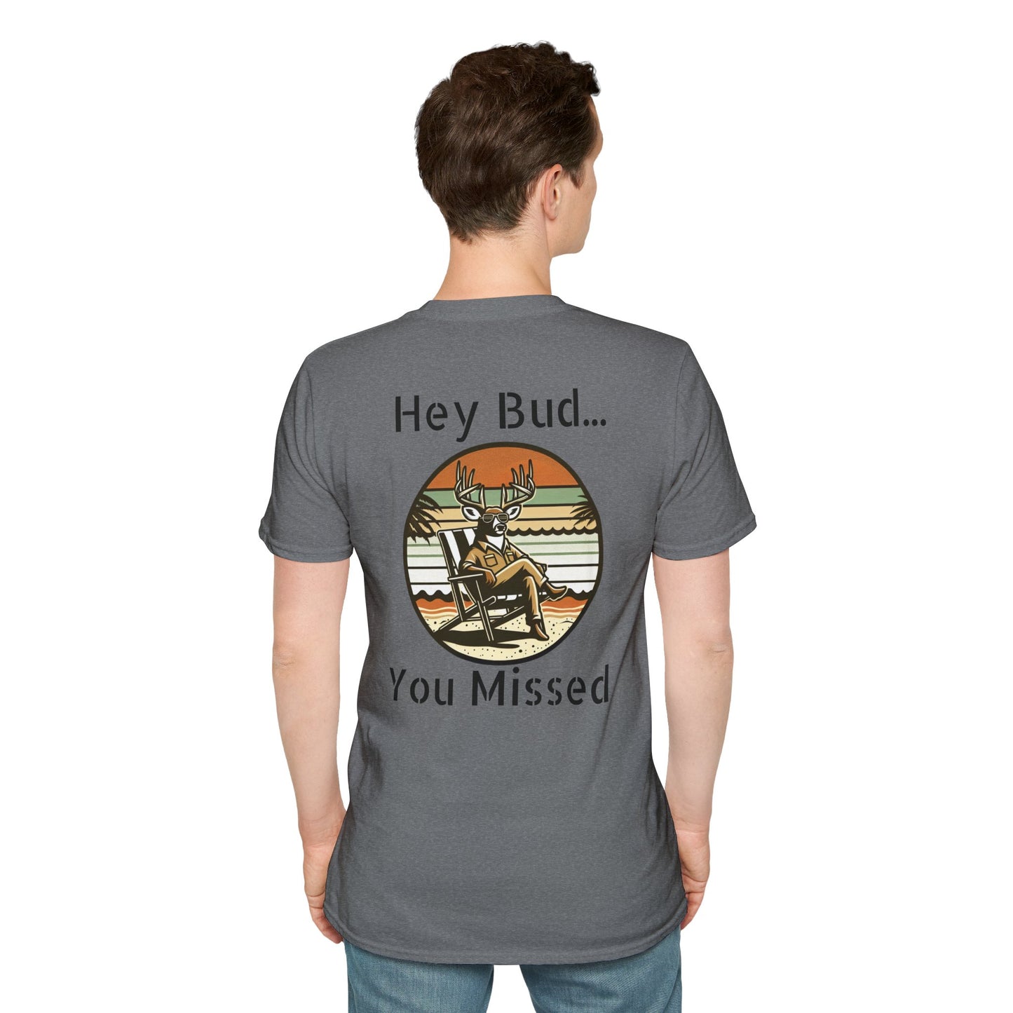 Deer Challenging Hunter T-Shirt