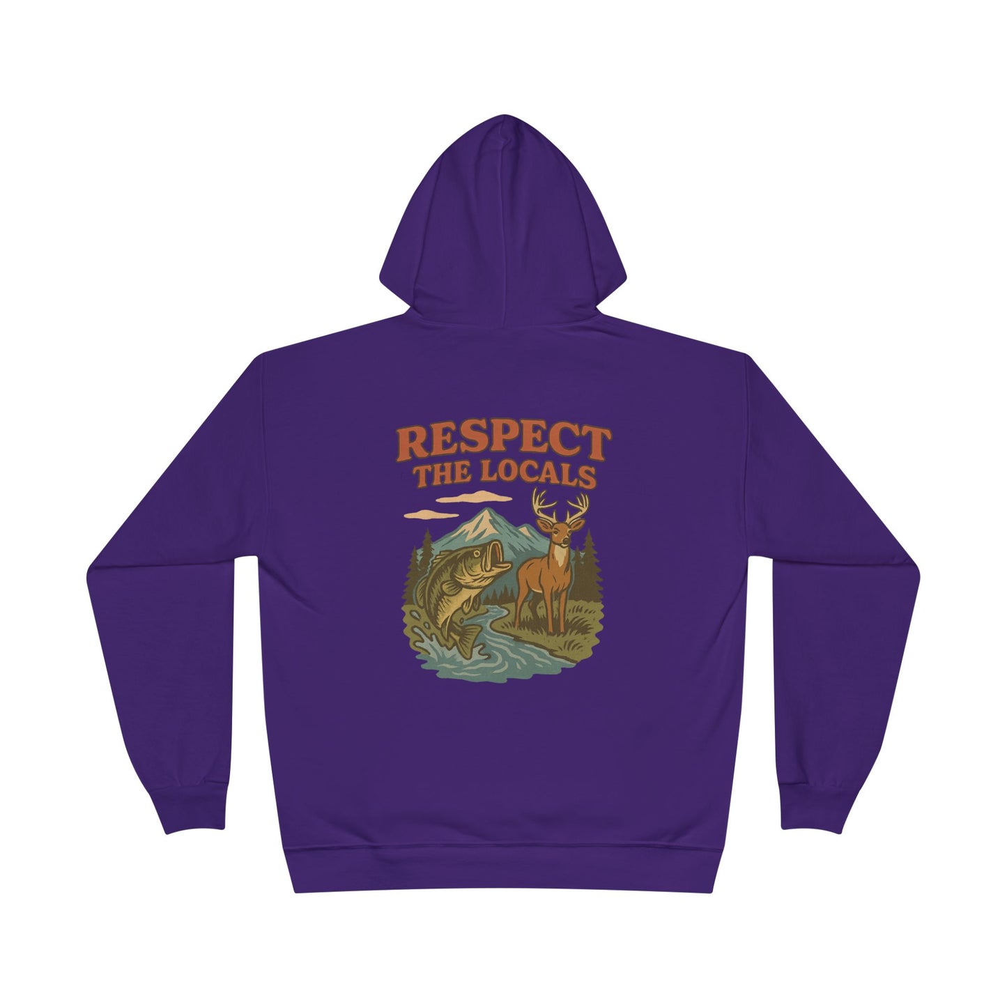 Hoodie Sweatshirt - Respect the Locals
