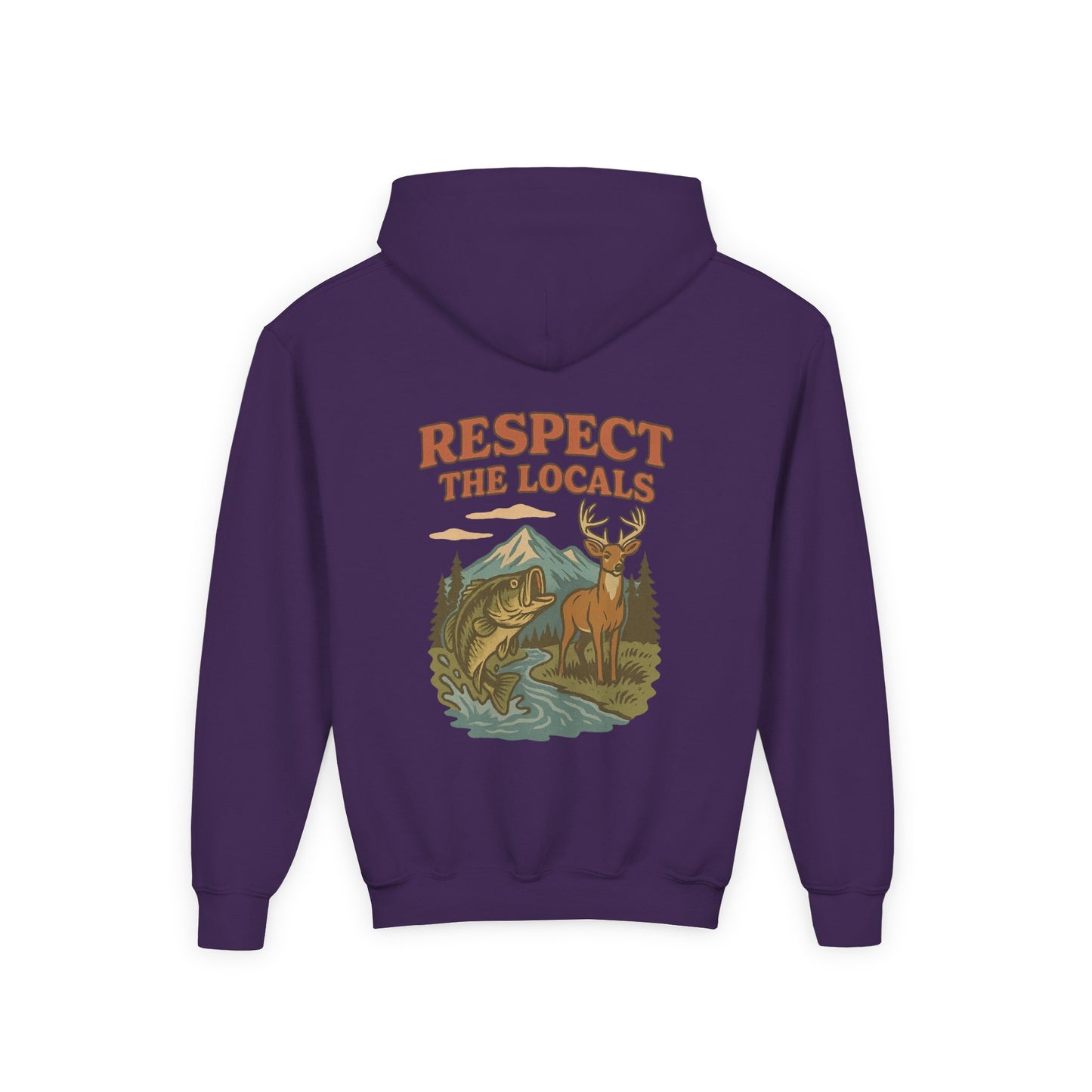 Respect the Locals Kids Hoodie