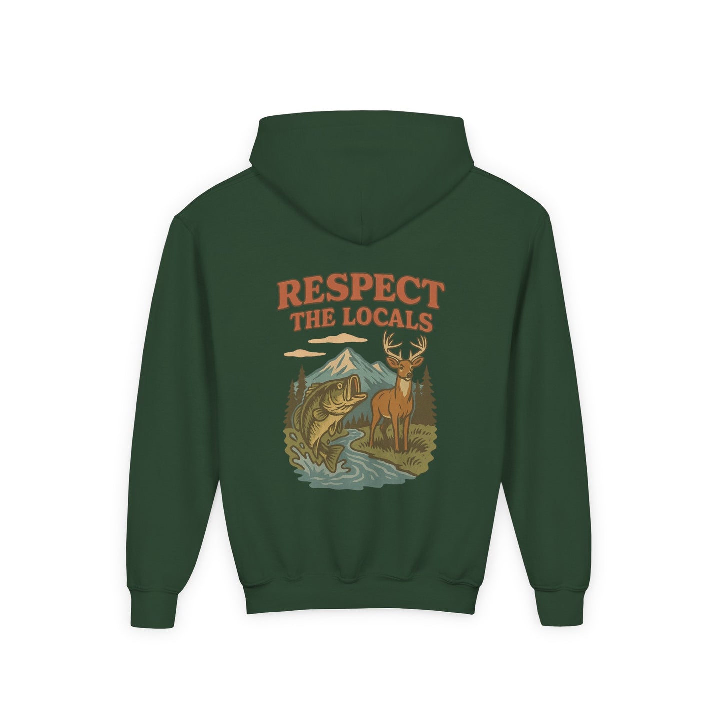 Respect the Locals Kids Hoodie