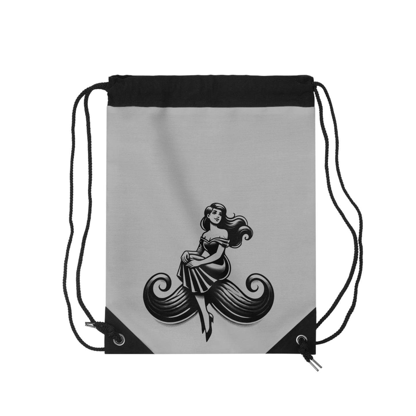 Drawstring Bag - Mysterious Gentleman Design