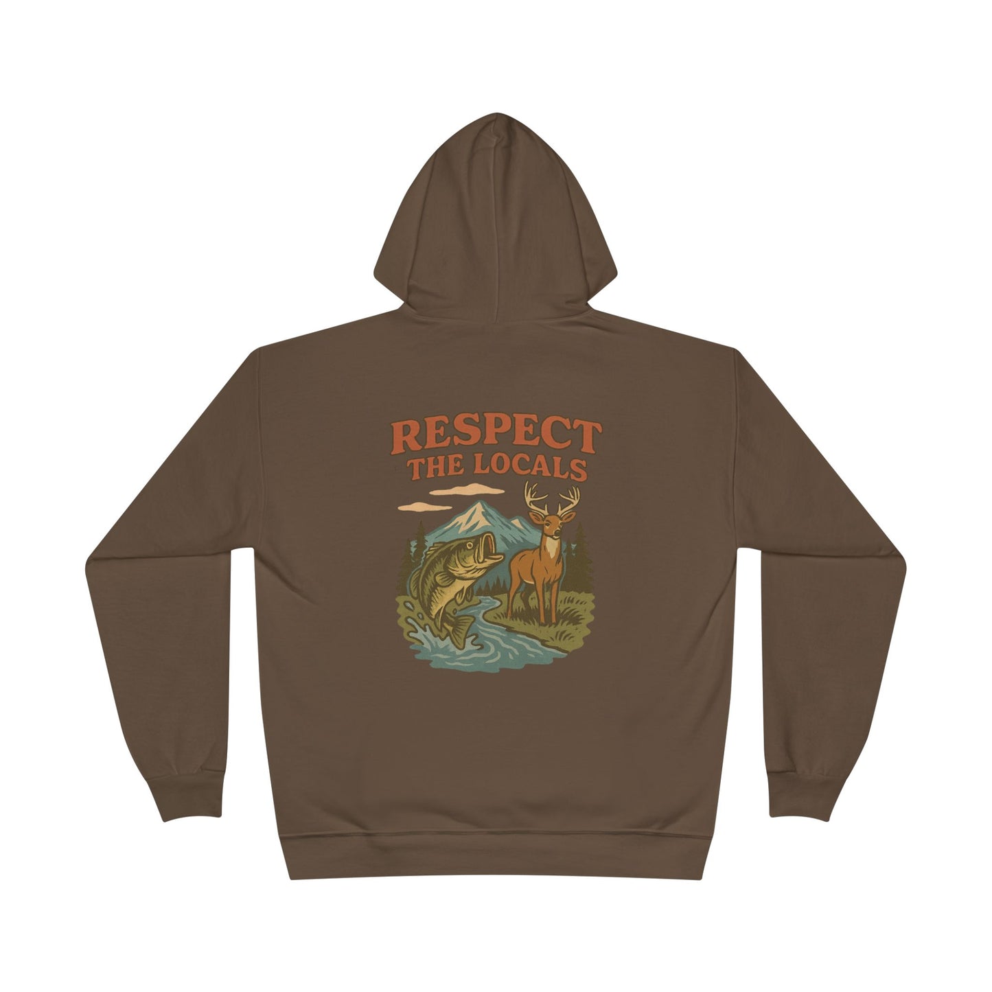 Hoodie Sweatshirt - Respect the Locals