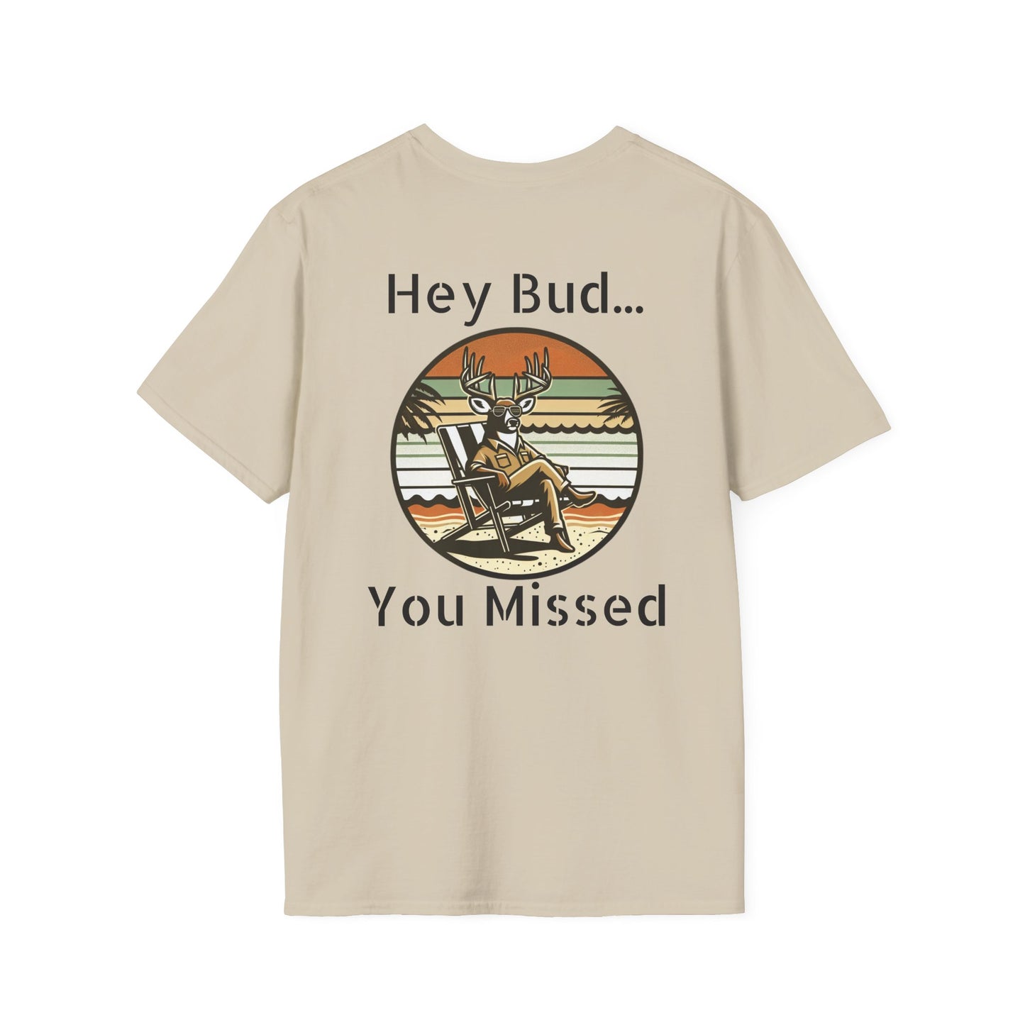 Deer Challenging Hunter T-Shirt