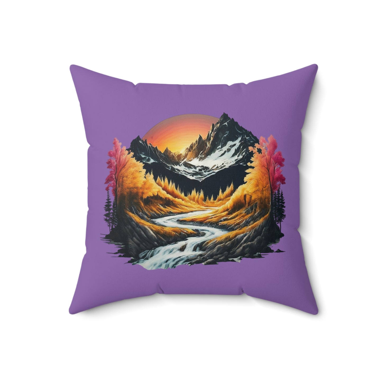 Pillow Cover - Natures Call Faux Suede