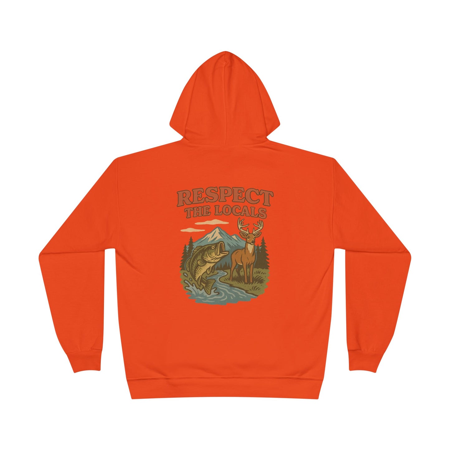 Hoodie Sweatshirt - Respect the Locals