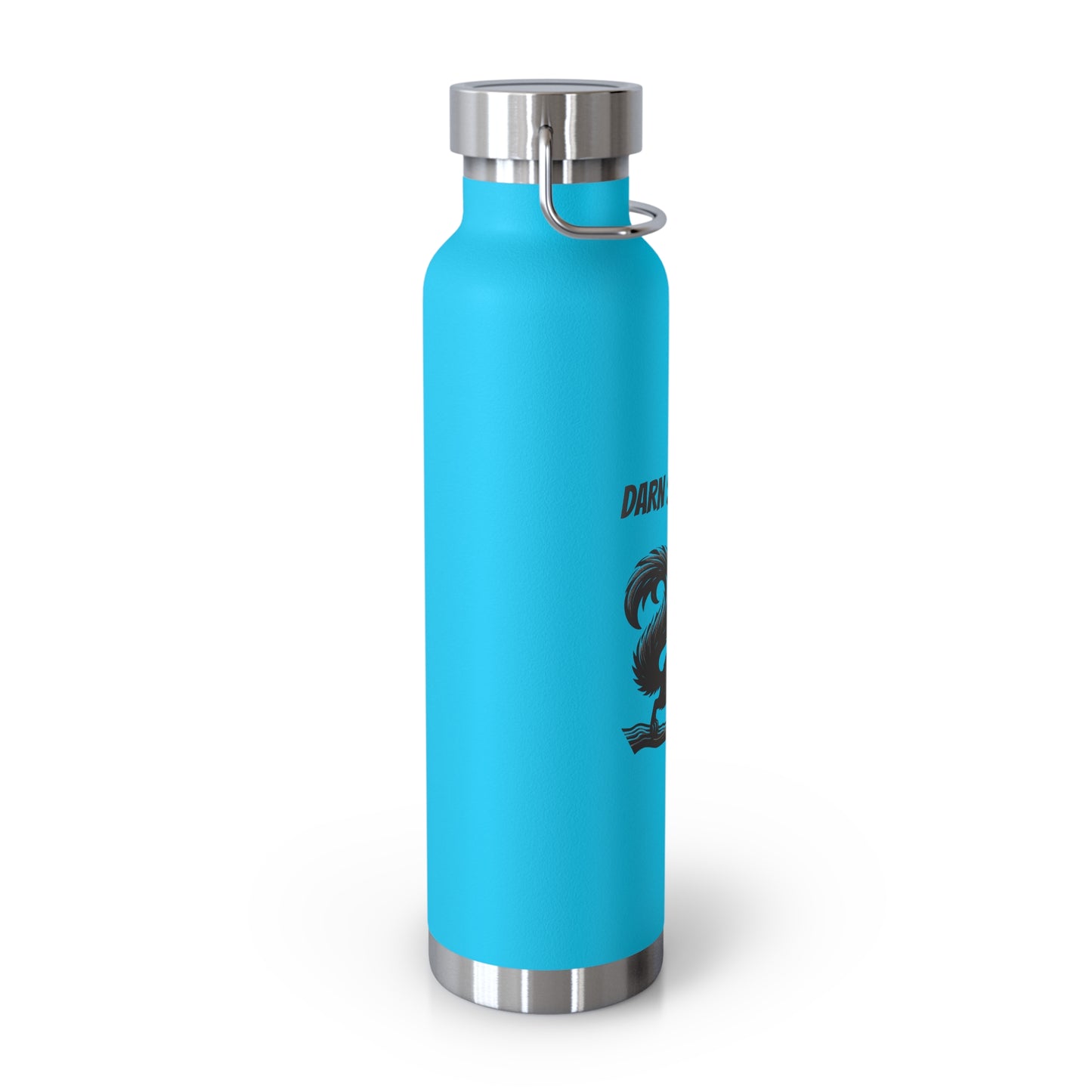 Darn Squirrels Insulated Water Bottle - 22oz Copper Vacuum Flask for Outdoor Adventures