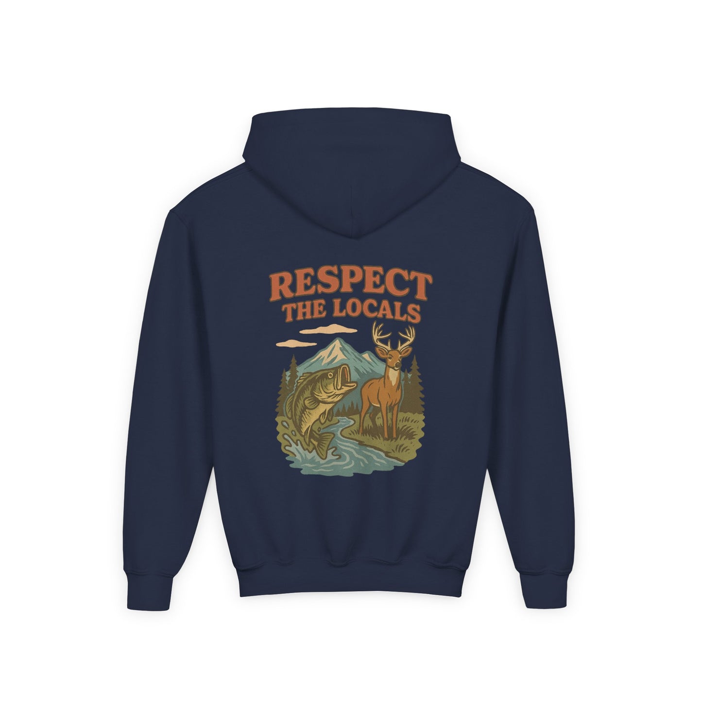 Respect the Locals Kids Hoodie