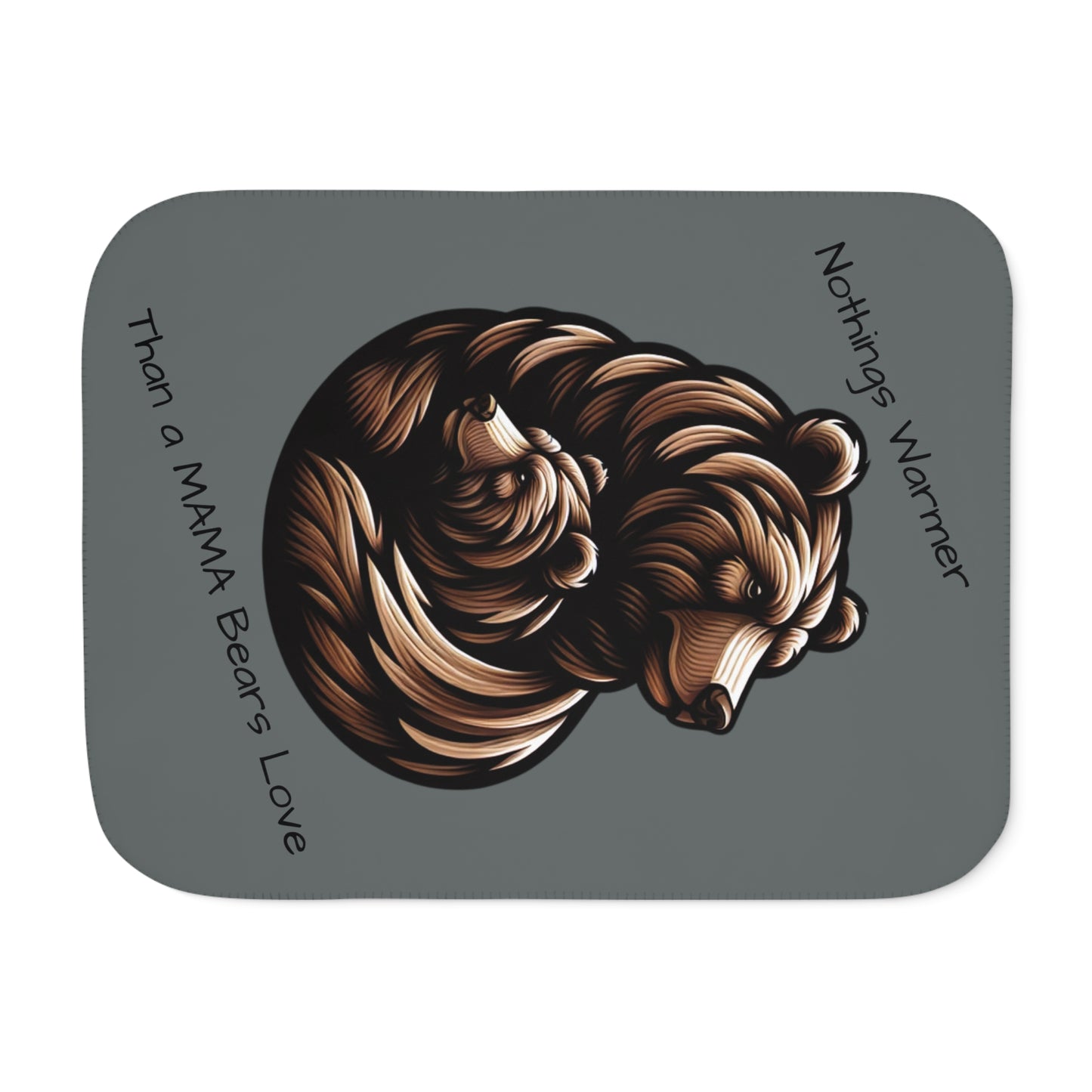 Sherpa Blanket, Mama Bears Love