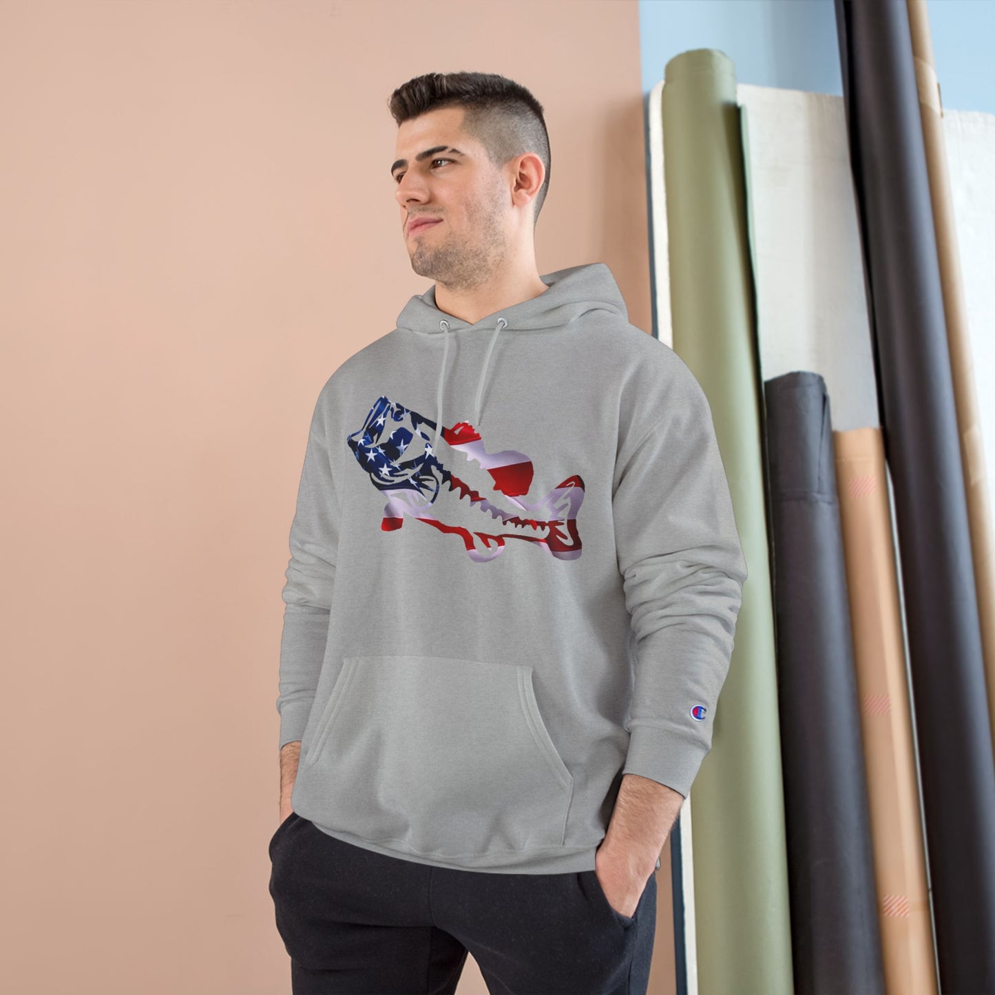 Proud American Fishing Champion Hoodie