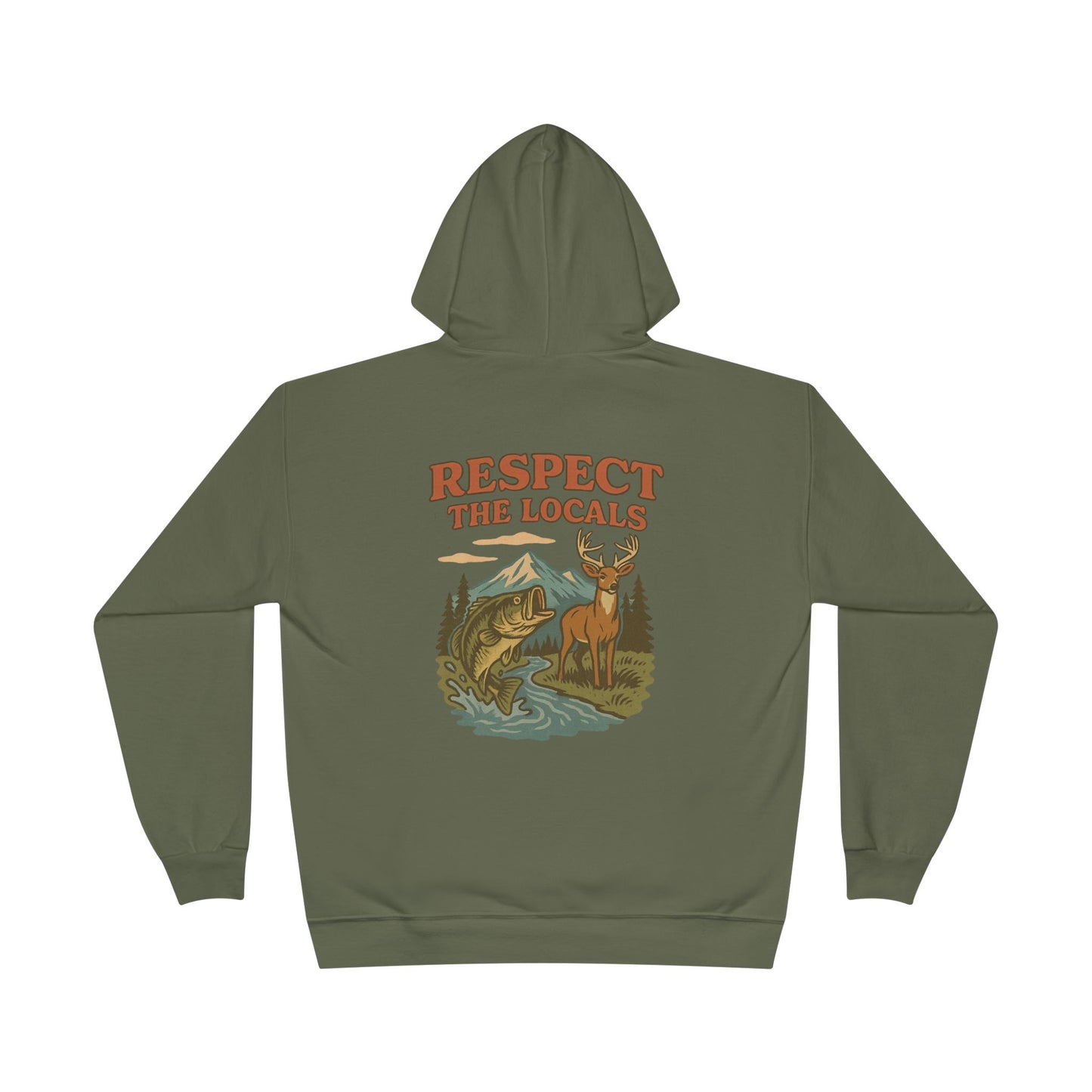 Hoodie Sweatshirt - Respect the Locals