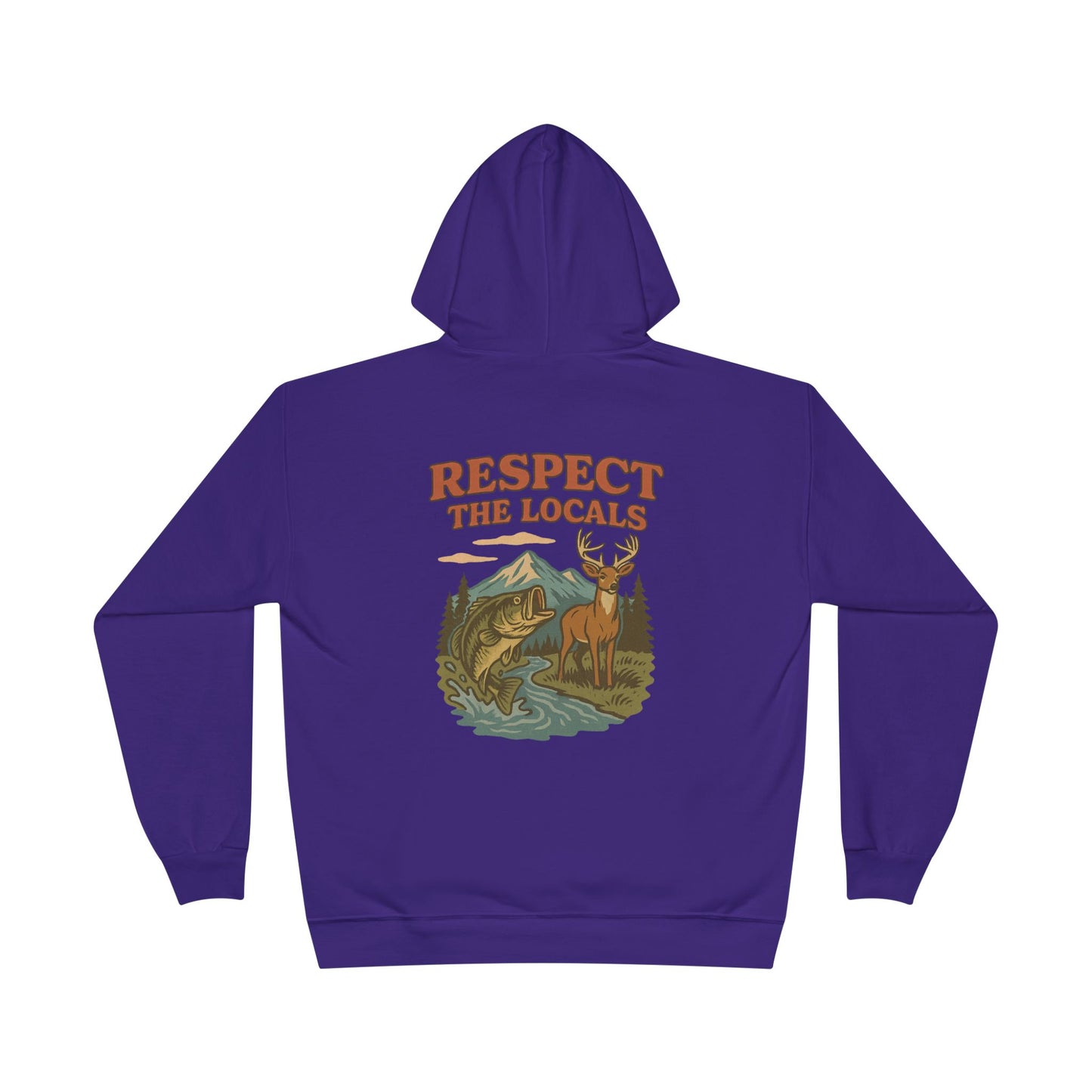 Hoodie Sweatshirt - Respect the Locals