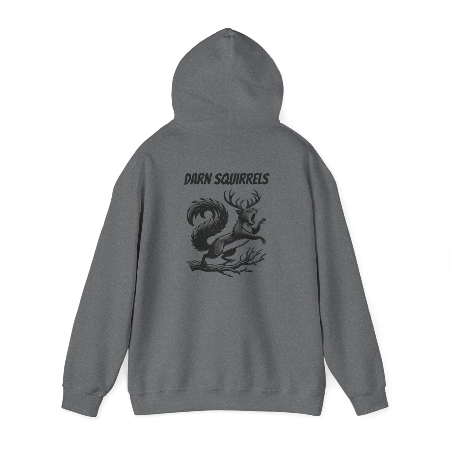 Darn Squirrels Unisex Heavy Blend™ Hooded Sweatshirt - Cozy & Playful Design