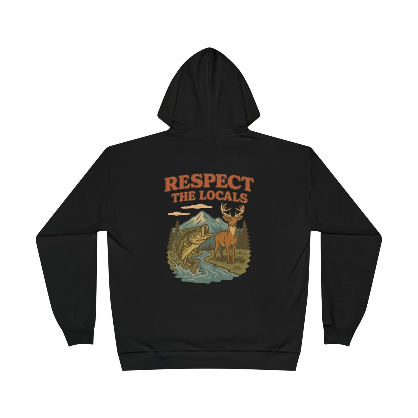 Hoodie Sweatshirt - Respect the Locals