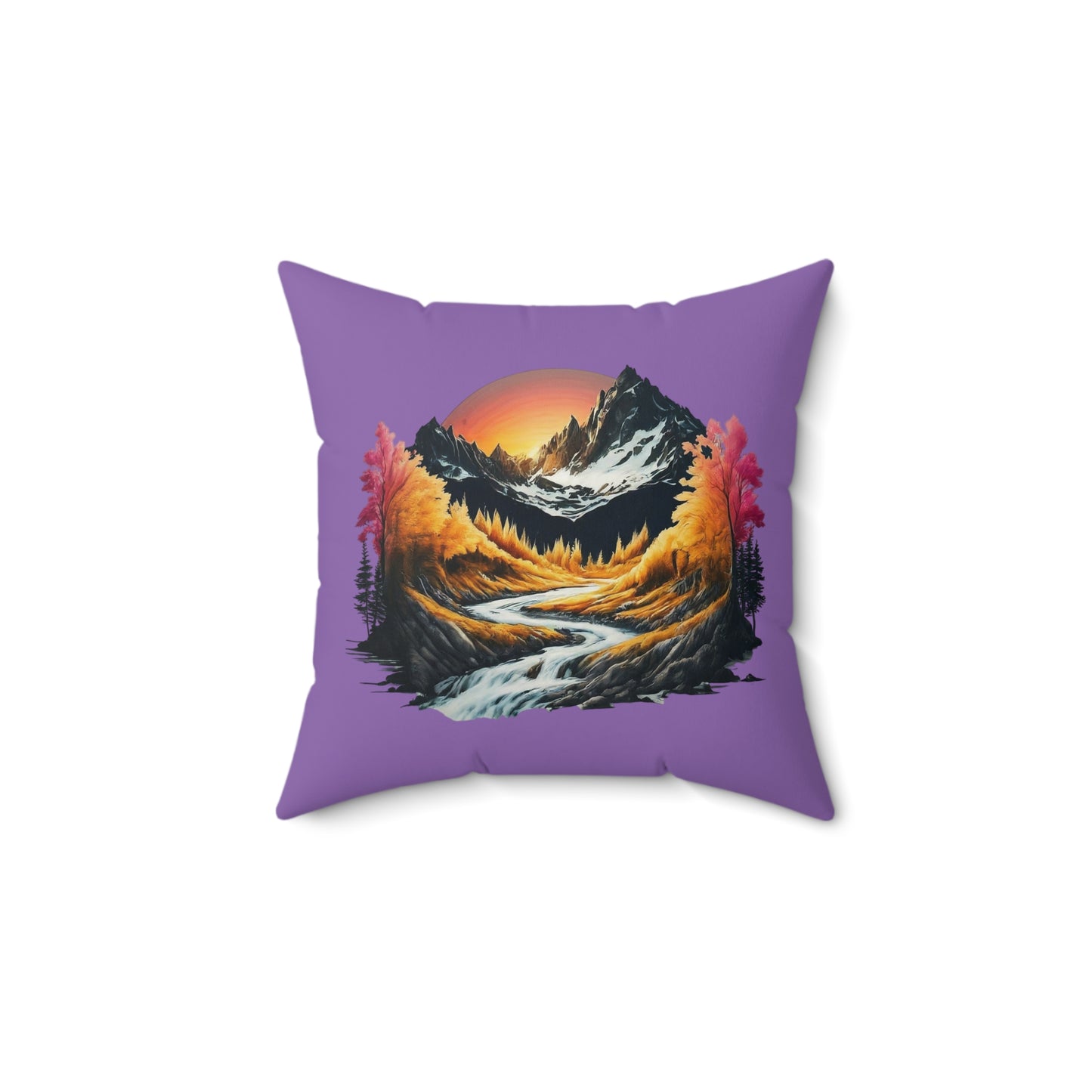 Pillow Cover - Natures Call Faux Suede