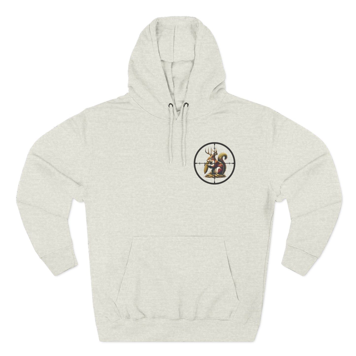 Fleece Hoodie - Goodbye Squirrel Design