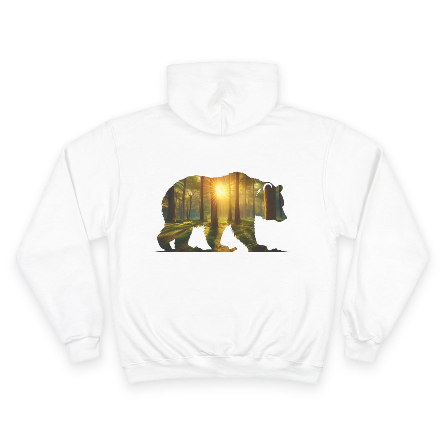 Copy of Champion Hoodie - Woodland Bear Graphic