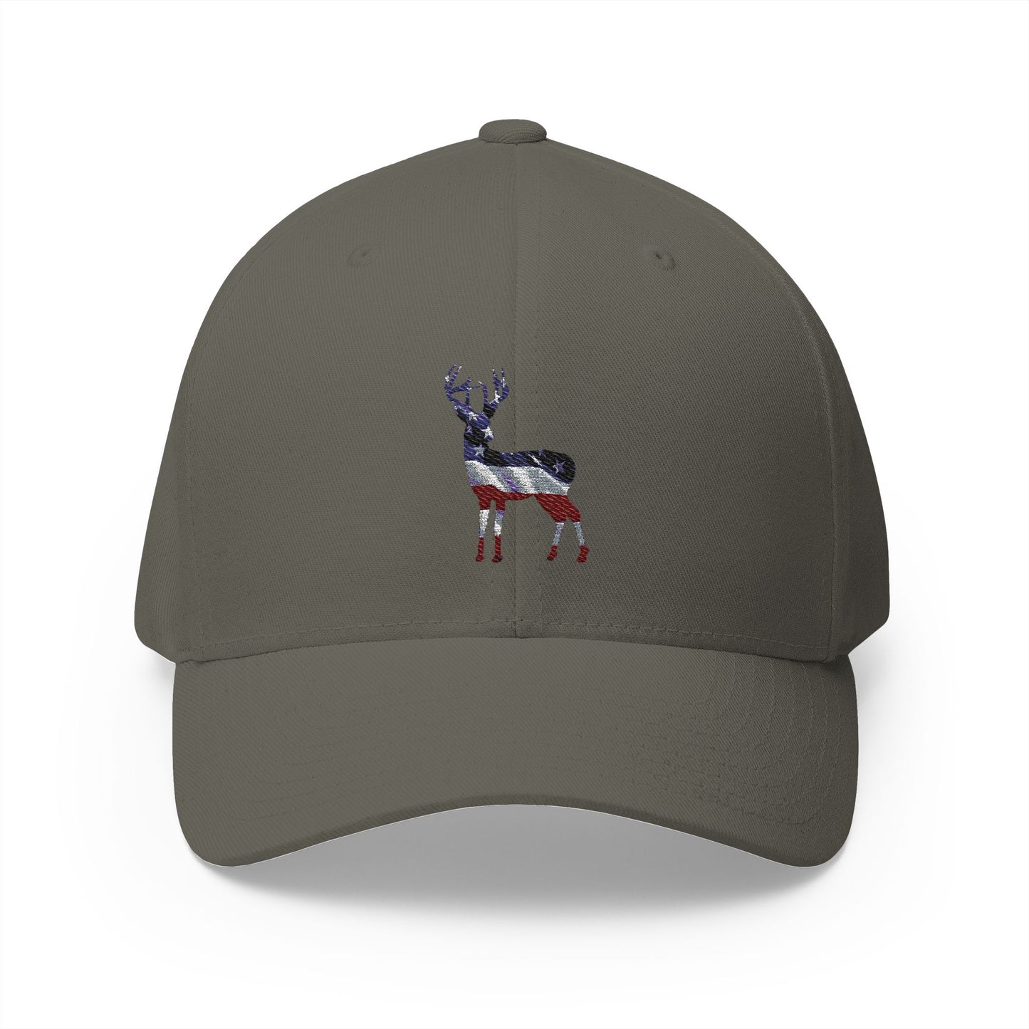 Copy of Embroidered Cap - Proud American Deer Design