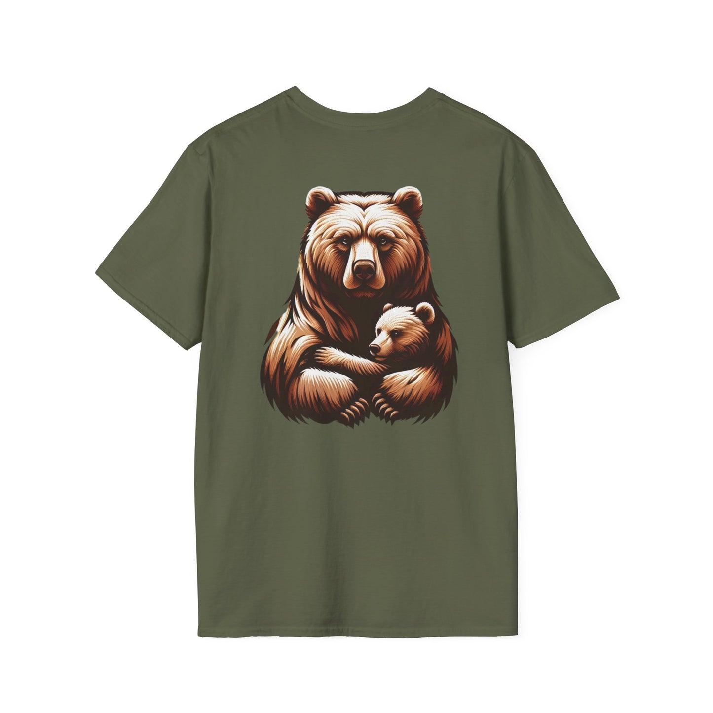 Papa Bear Unisex T-Shirt - Protective Design