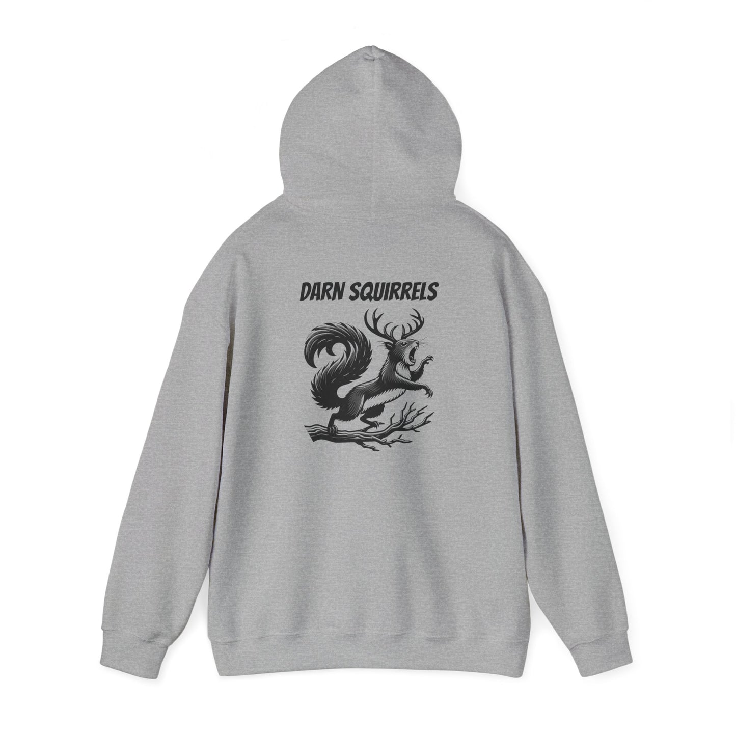 Darn Squirrels Unisex Heavy Blend™ Hooded Sweatshirt - Cozy & Playful Design