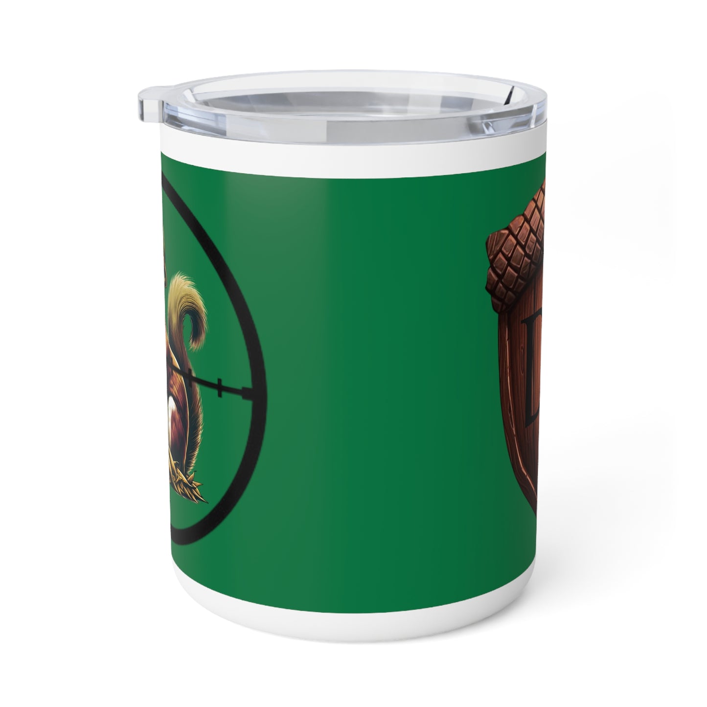 Coffee Mug - Goodbye Squirrel Design, 10oz Insulated Cup