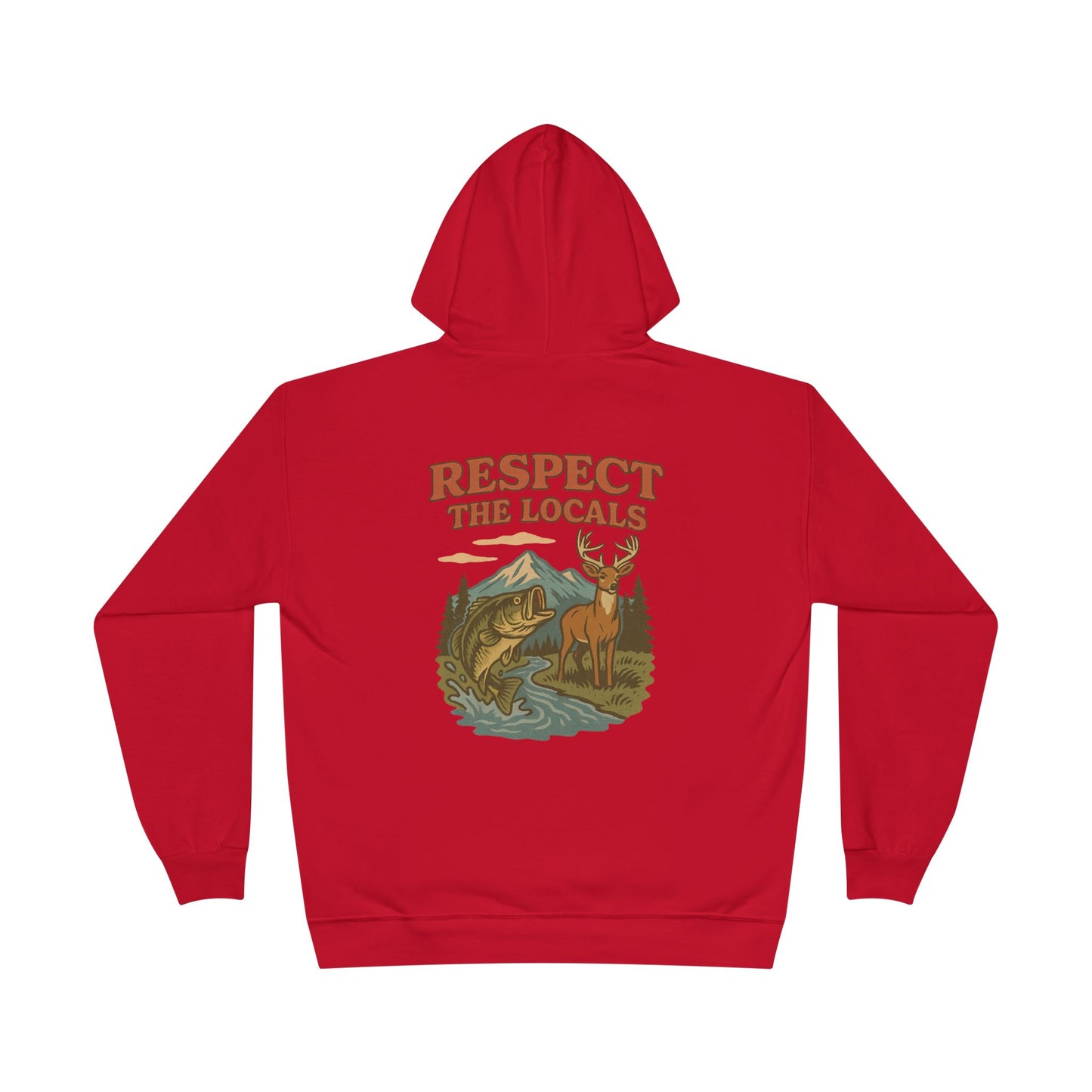 Hoodie Sweatshirt - Respect the Locals