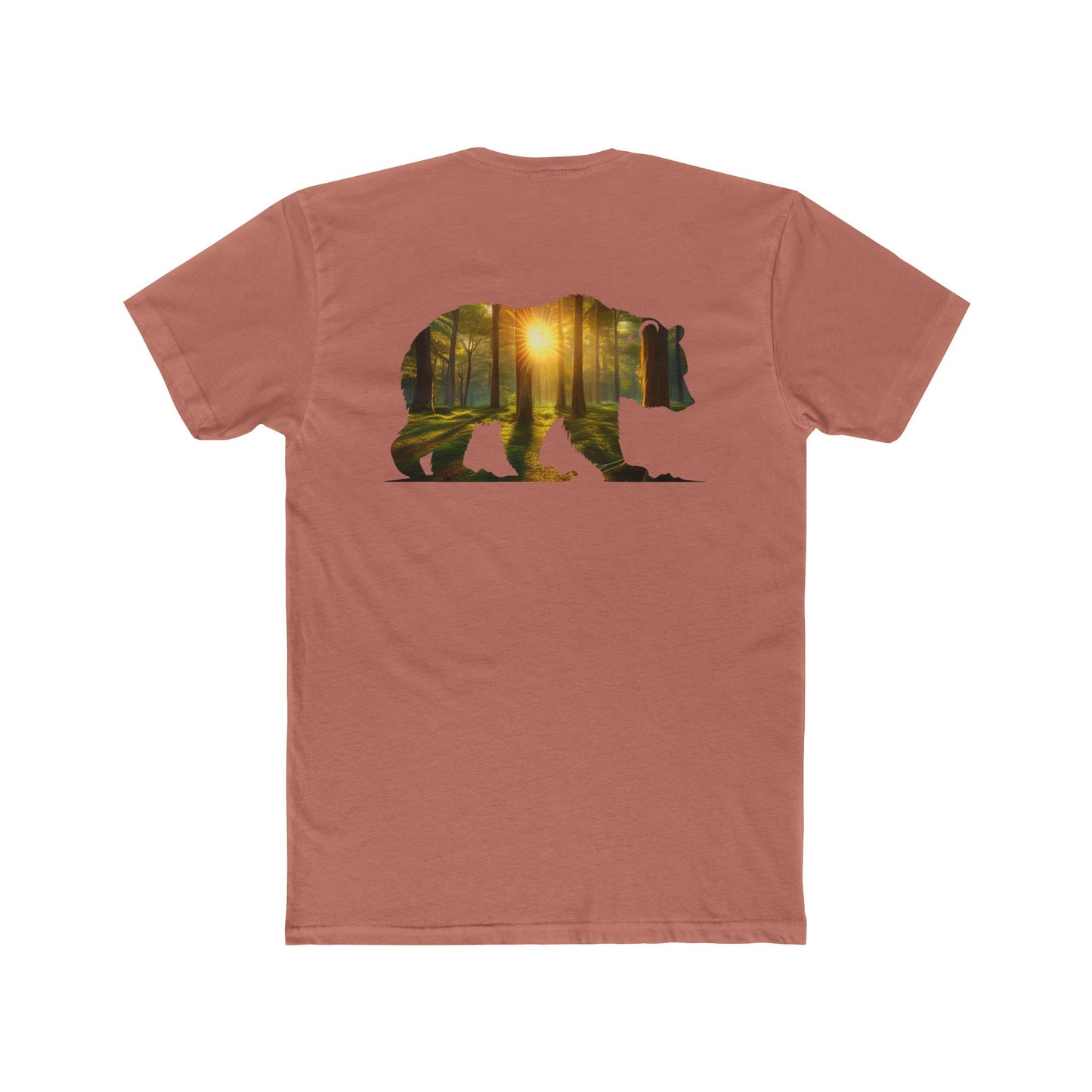 Bear Tee Shirt - Woodland Bear Design