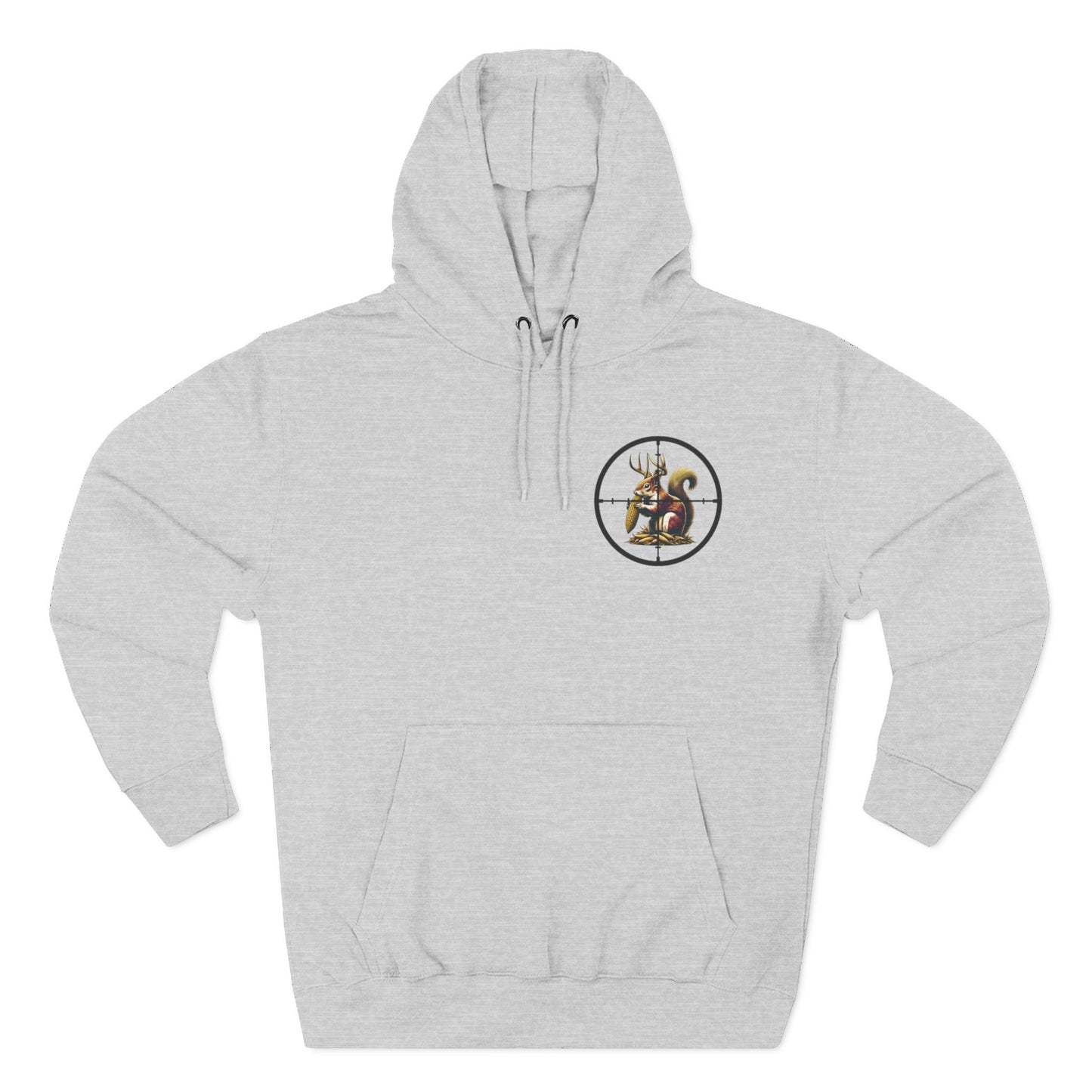 Fleece Hoodie - Goodbye Squirrel Design