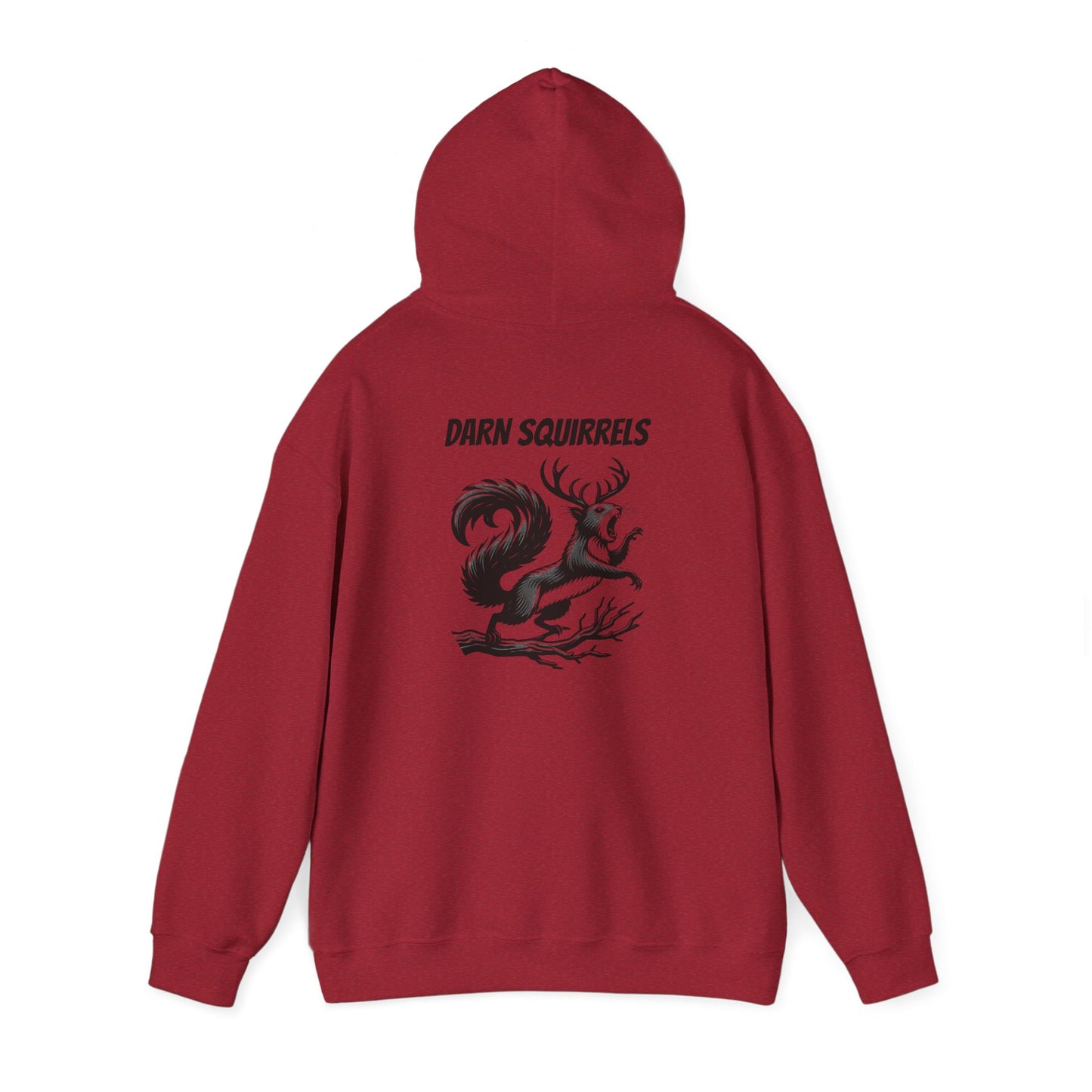 Darn Squirrels Unisex Heavy Blend™ Hooded Sweatshirt - Cozy & Playful Design