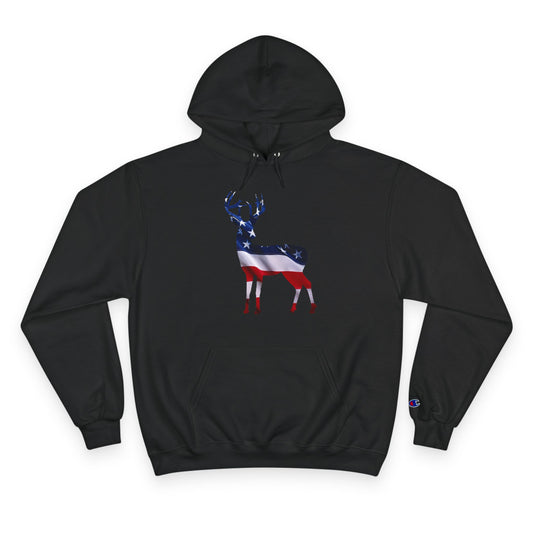 Champion Hoodie - Proud American Buck