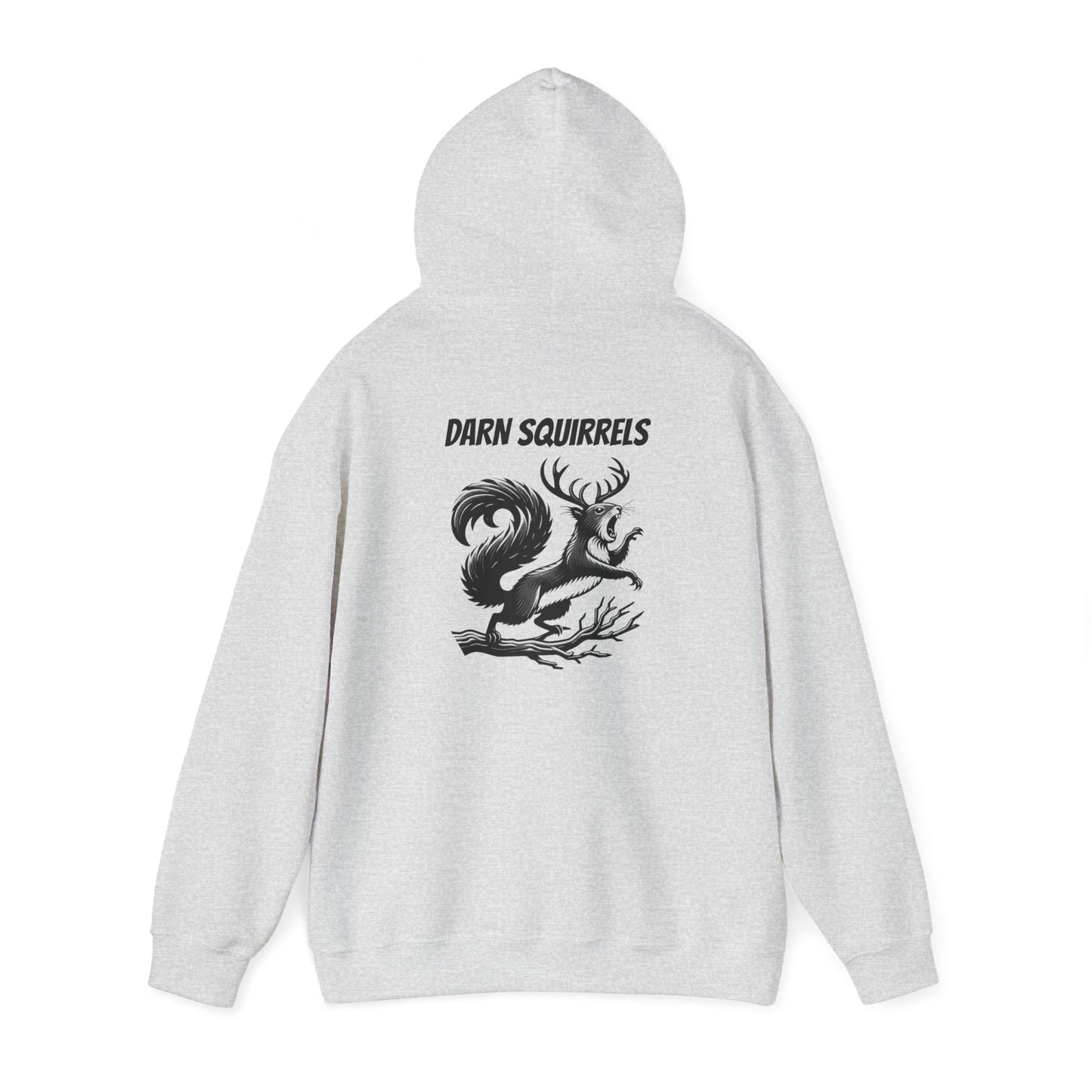 Darn Squirrels Unisex Heavy Blend™ Hooded Sweatshirt - Cozy & Playful Design