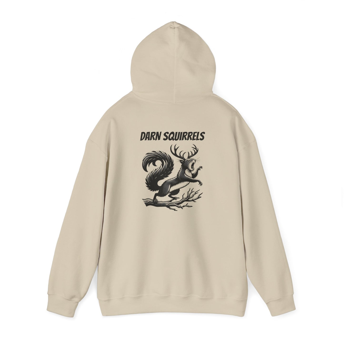 Darn Squirrels Unisex Heavy Blend™ Hooded Sweatshirt - Cozy & Playful Design