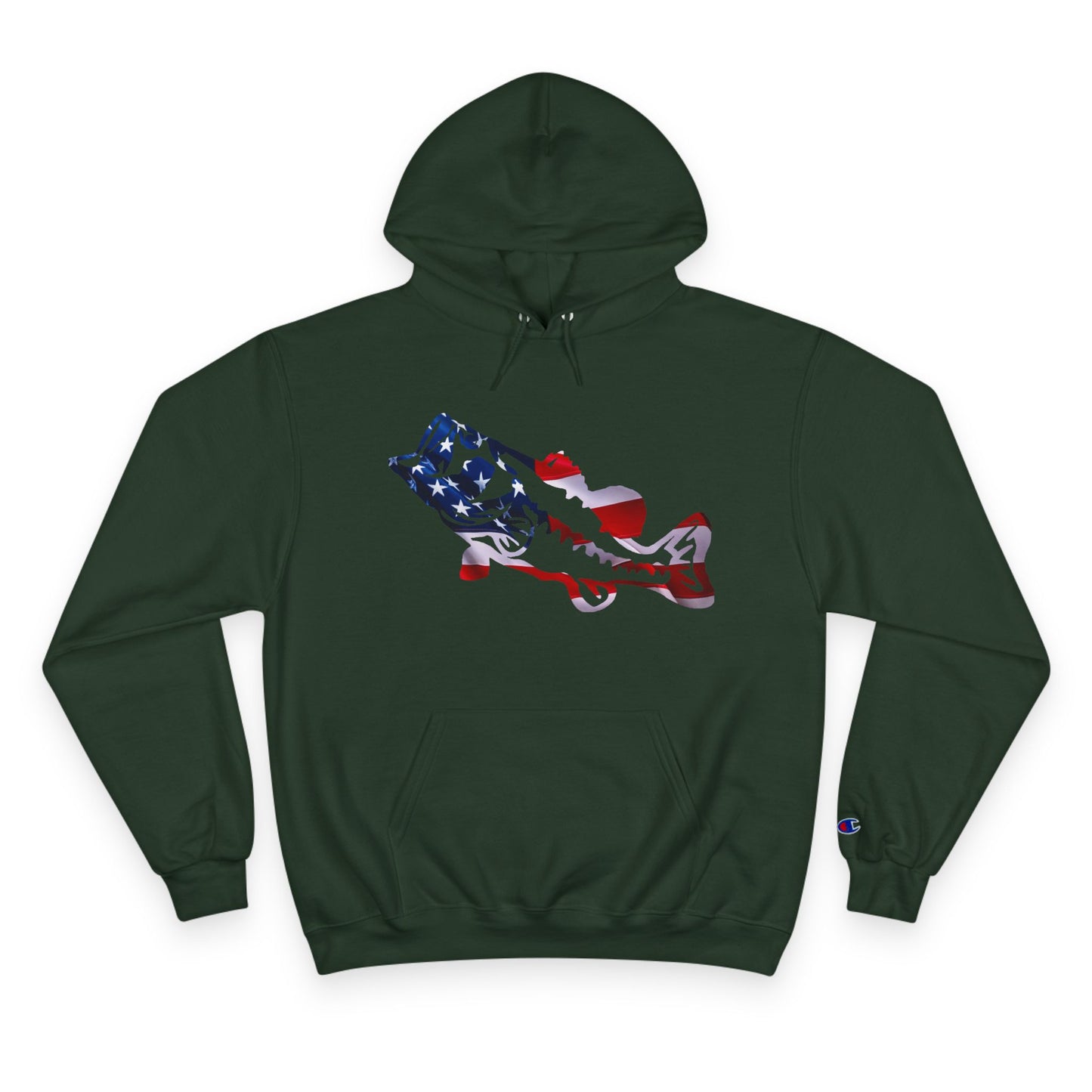Proud American Fishing Champion Hoodie