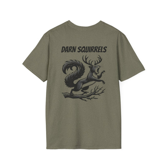 Squirrel T-Shirt - Squirrels Ruining Hunting Design