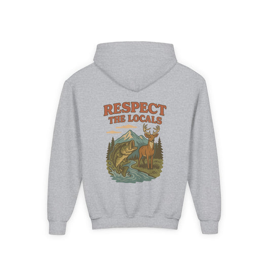 Respect the Locals Kids Hoodie