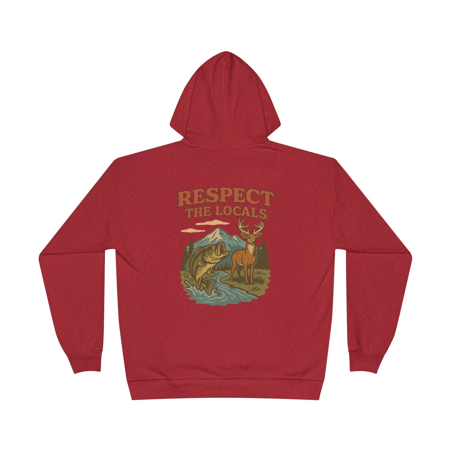 Hoodie Sweatshirt - Respect the Locals