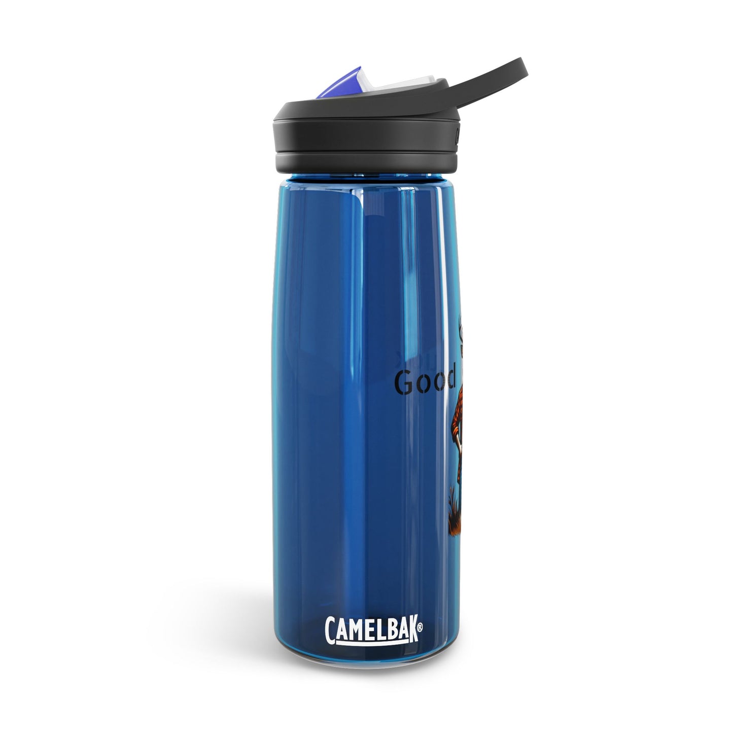 Water Bottle - Good Luck Buck Challenging Hunters Design, 20oz",25oz"