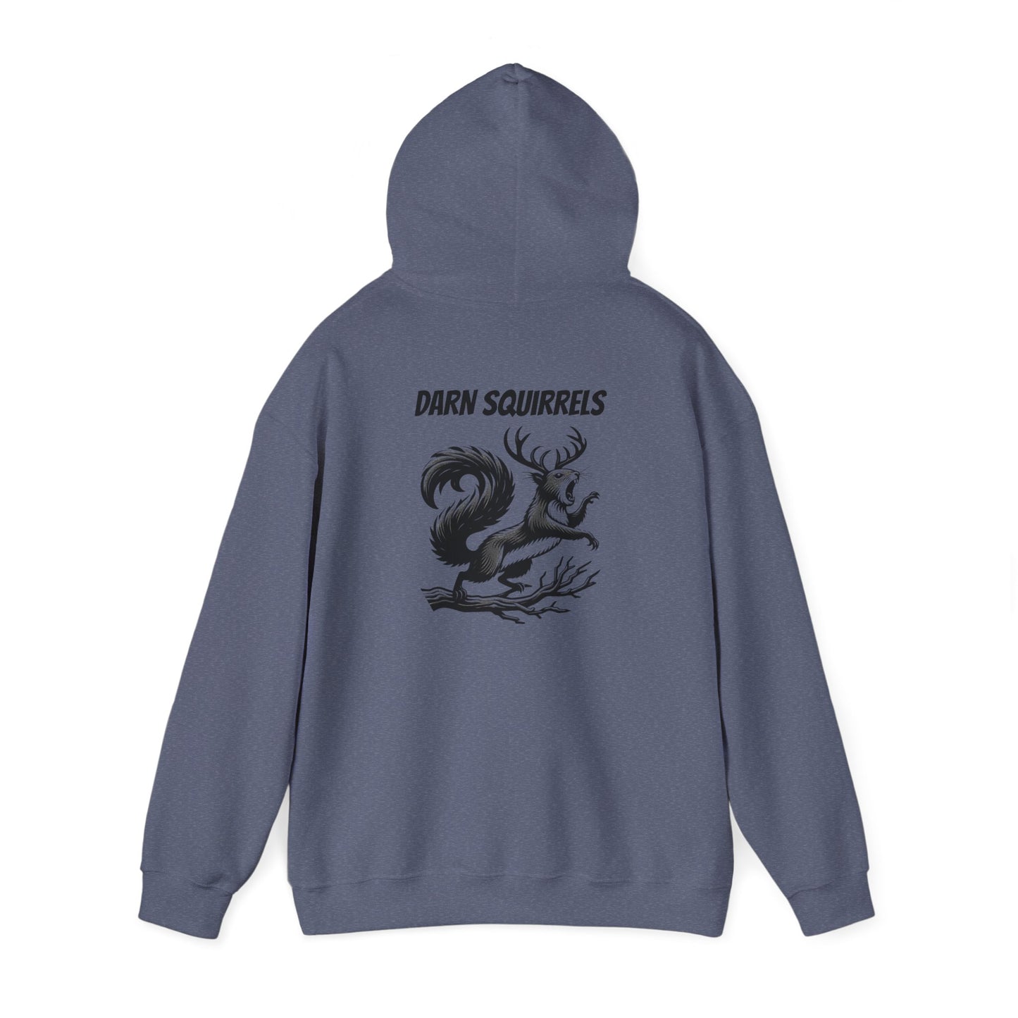 Darn Squirrels Unisex Heavy Blend™ Hooded Sweatshirt - Cozy & Playful Design