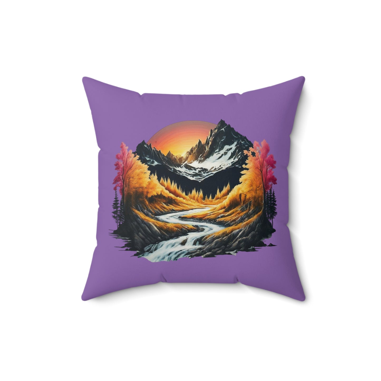 Pillow Cover - Natures Call Faux Suede