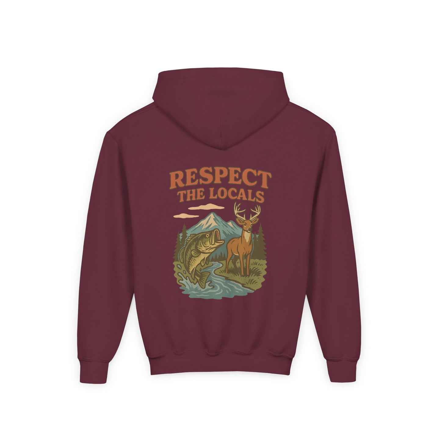 Respect the Locals Kids Hoodie